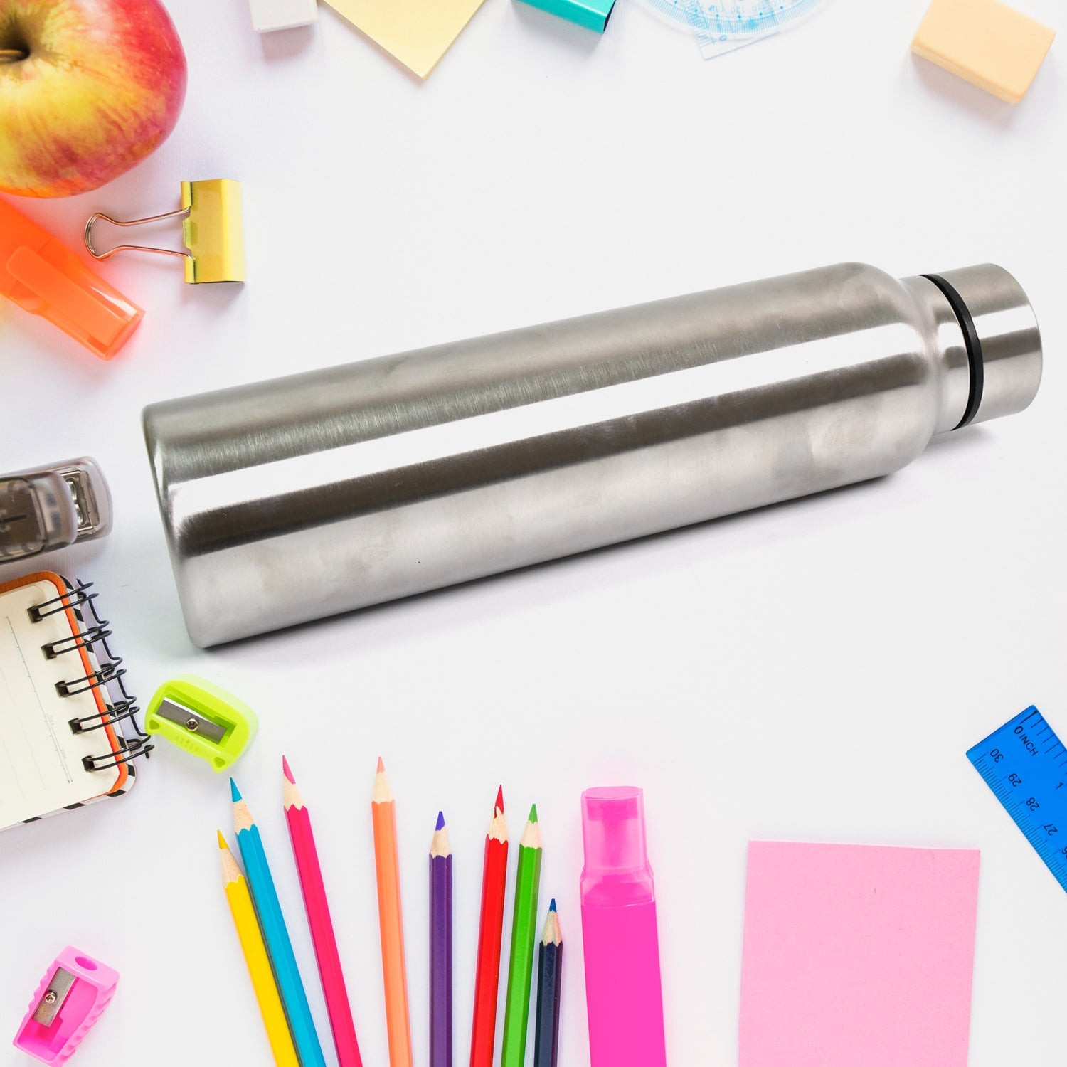 Stainless Steel Vacuum-Insulated Drink Water Bottle (1000 ML) Stainless Steel Vacuum-Insulated Drink Water Bottle (1000 ML)